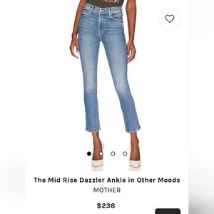 Mother The Midrise Dazzler Ankle in Other Moods